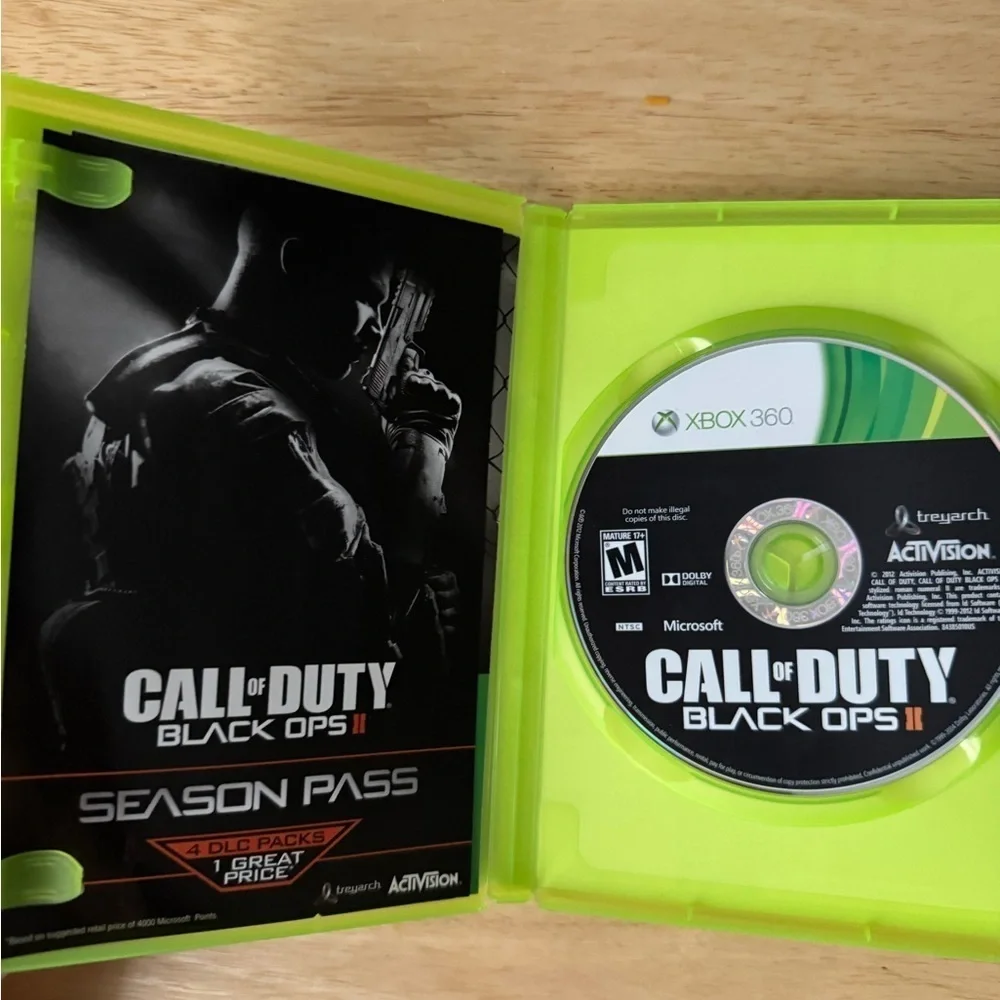 Call of Duty Black Ops II 2 Xbox 360 CIB 2012